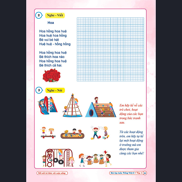 Bài Tập Tuần Tiếng Việt Lớp 2 - Kết Nối Tri Thức - Học kì 1 - Ảnh 6