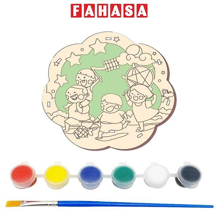 Mua tại Tiki: Lồng Đèn Trung Thu Gỗ Mộc + Màu Nước Chính hãng Giá rẻ