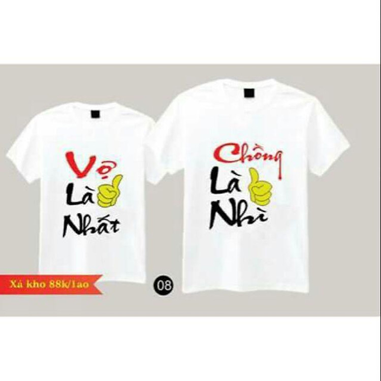 Áo cặp vợ chồng chất đẹp