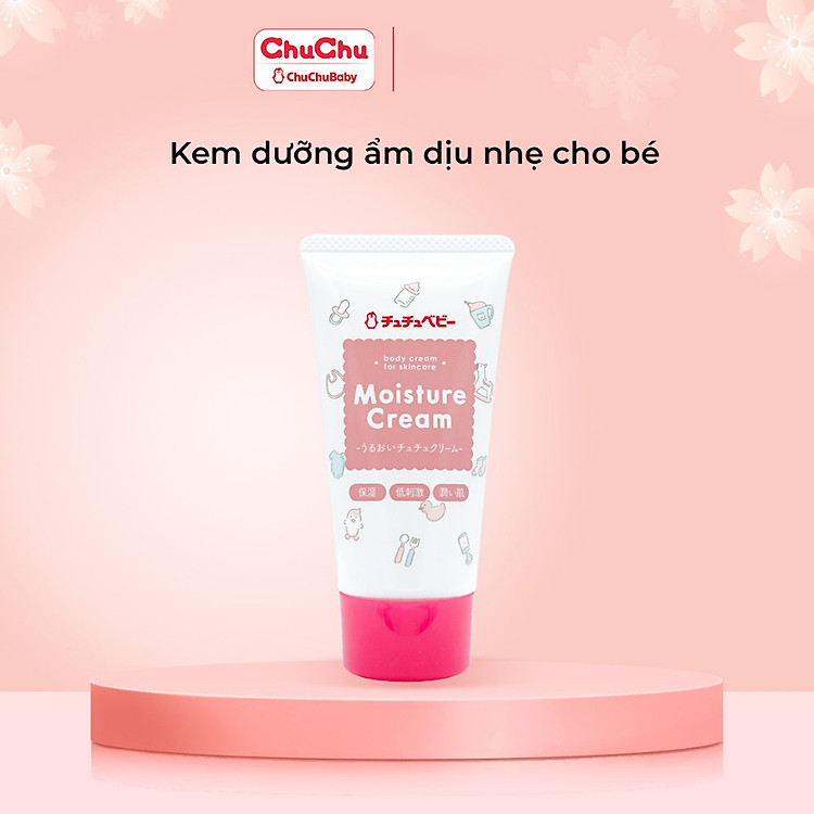 Kem Dưỡng Ẩm Toàn Thân Chuchu Baby 50g Chính hãng Giá rẻ - Hình ảnh 3