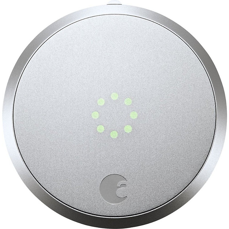 Khóa thông minh August Smart Lock Pro + Connect Wi-Fi Bridge Gen 3 (Bạc)