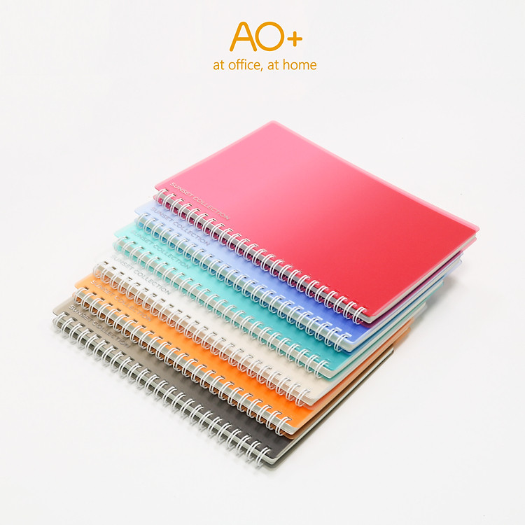 Sổ Lò Xo Bìa Chuyển Màu Sunset A5 (140 trang)