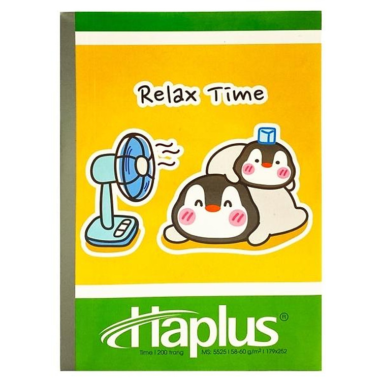 Vở Kẻ Ngang 200 Trang ĐL 58-60g/m2 - Haplus 5525 - Ảnh 6