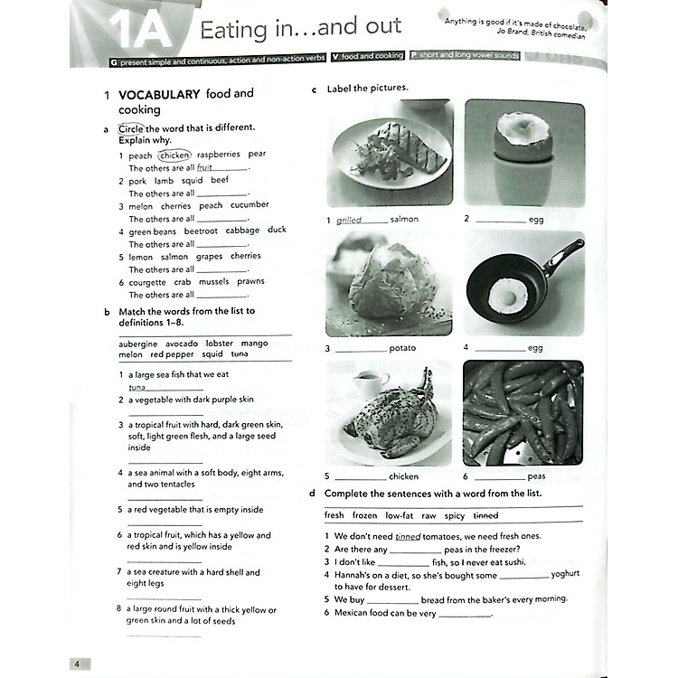 English File 4th Edition: Intermediate: Workbook With Key - Ảnh 2