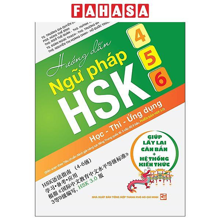 Sách - Hướng Dẫn Ngữ Pháp HSK 4-5-6 - Học-Thi-Ứng Dụng (Theo Chuẩn Phiên Bản HSK 3.0)