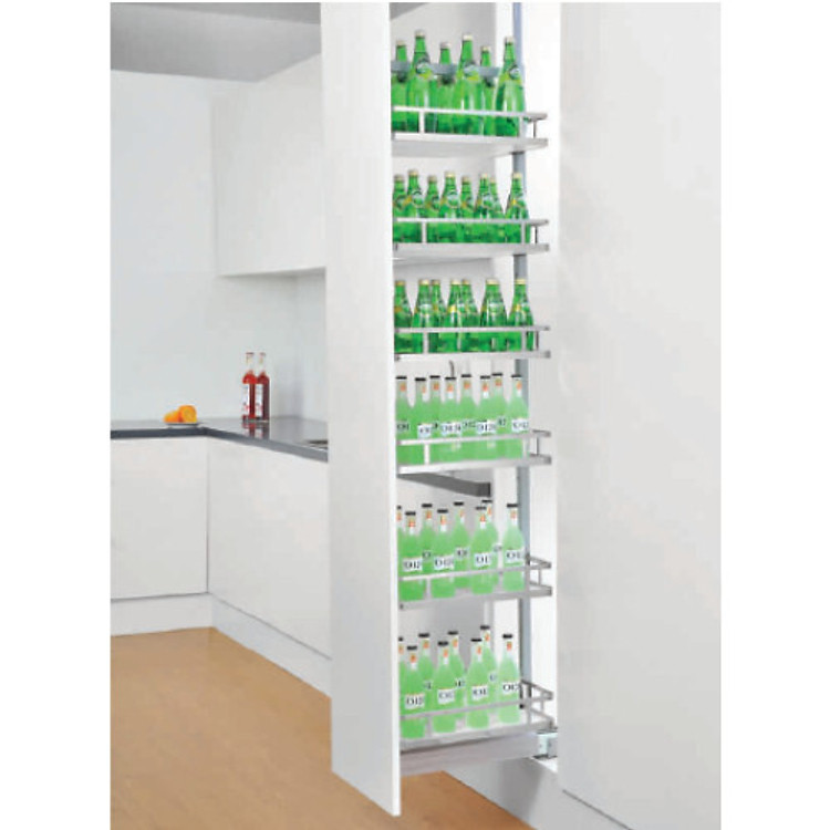 Kệ Tủ Đồ Khô Nan Dẹt Đáy Đặc Cánh Rút Grob - Hàng Chính Hãng