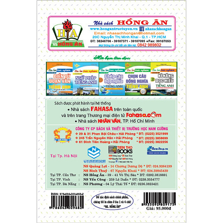 Câu Hỏi Trắc Nghiệm Chuyên Đề Từ Vựng Tiếng Anh (Tái Bản) - Ảnh 2