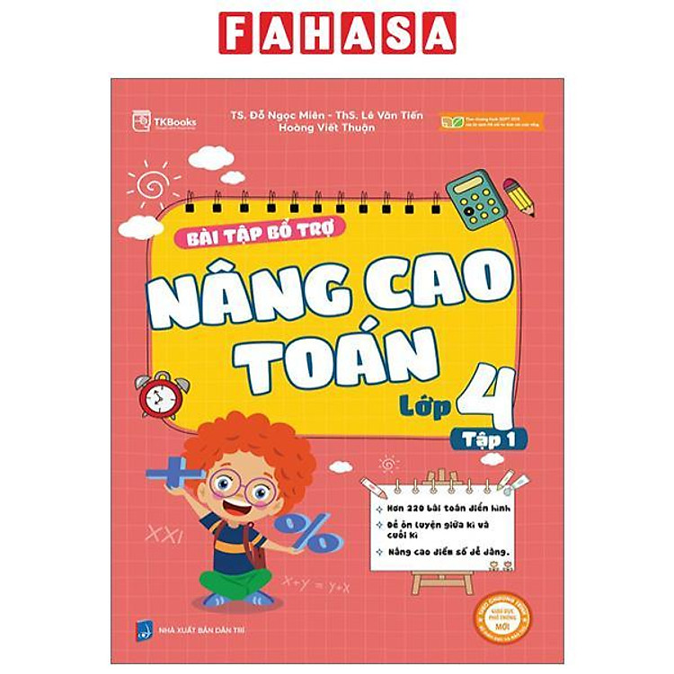 Bài Tập Bổ Trợ Nâng Cao Toán Lớp 4 – Tập 1
