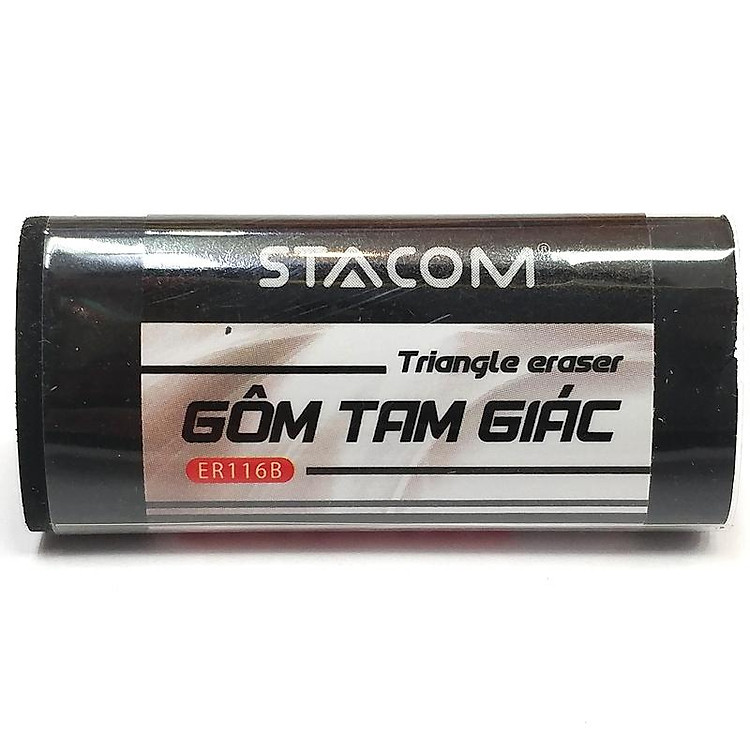 Gôm Đen Tam Giác Stacom ER116_B - Ảnh 2