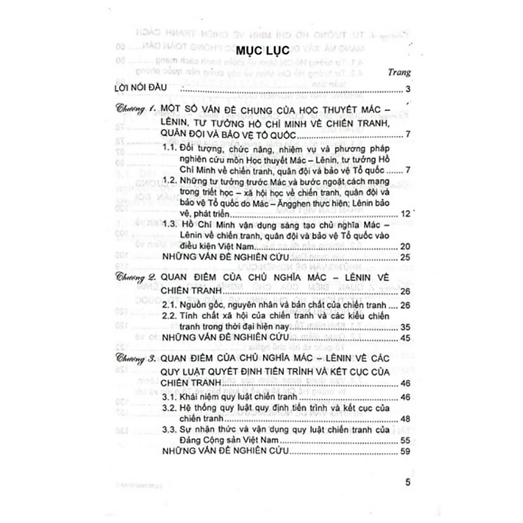 Giáo Trình Học Thuyết Mác - Lênin, Tư Tưởng Hồ Chí Minh Về Chiến Tranh, Quân Đội Và Bảo Vệ Tổ Quốc (DN) - Ảnh 3