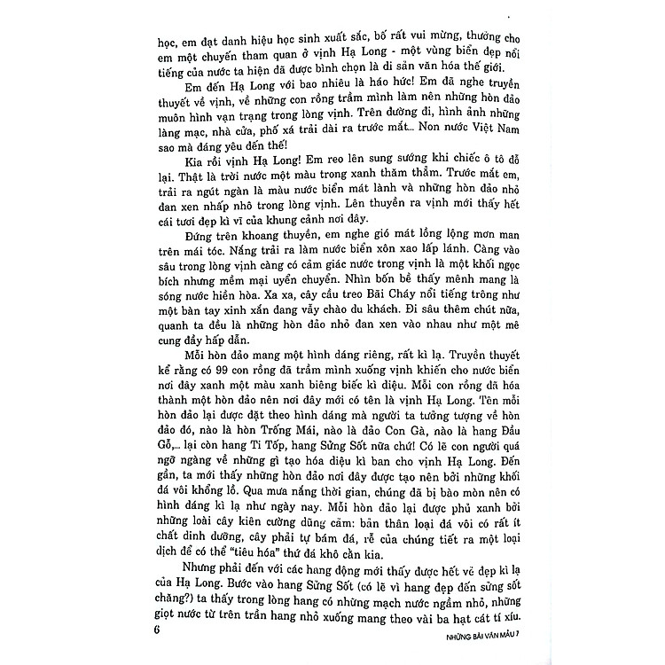 Những Bài Văn Mẫu 7 - Ảnh 7