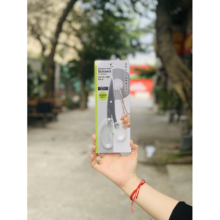 Kéo cắt văn phòng cao cấp Nhật Bản Echo Metal 18cm - Ảnh 5