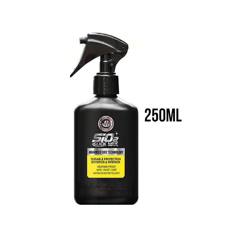 DƯỠNG NHỰA BÓNG MEGACOOLS SiO2 SLICK WAX - 250ML