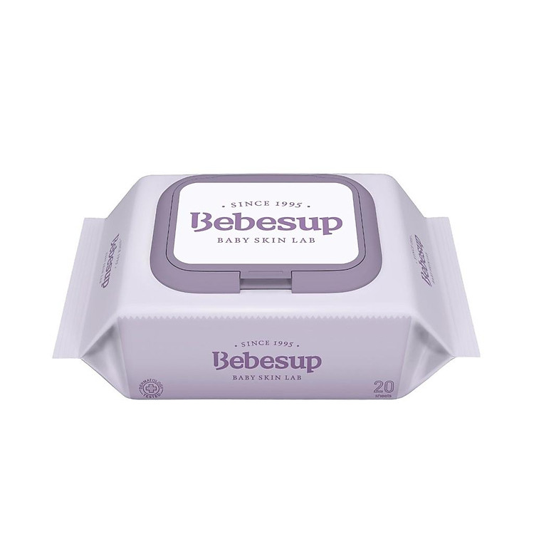 Khăn ướt BEBESUP PREMIER 20 tờ Chính hãng Giá tốt