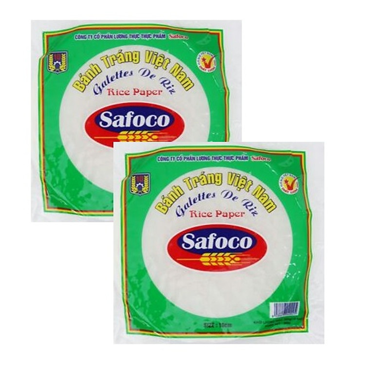 Combo 2 gói bánh tráng Safoco 22 cm ( 300g / gói )