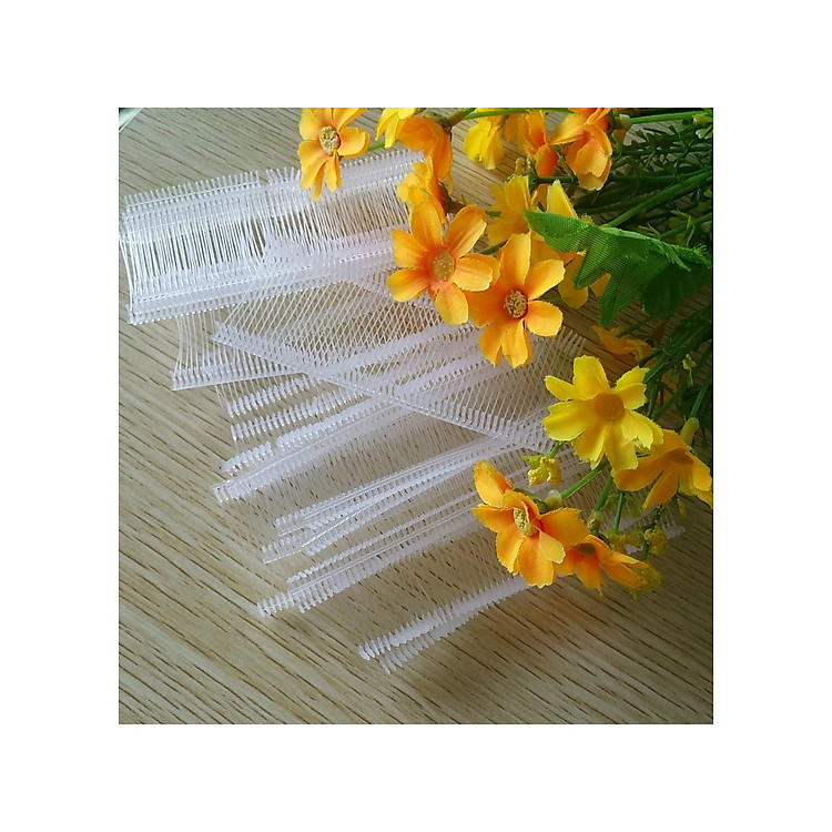 Dây nhựa trắng 3-5-7cm xỏ, gắn mác quần áo-5000c