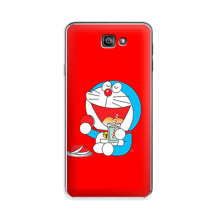 Ốp lưng điện thoại Samsung Galaxy J7 Prime - 01053 7864 DOREMON08 - Silicon dẻo - Hàng Chính Hãng