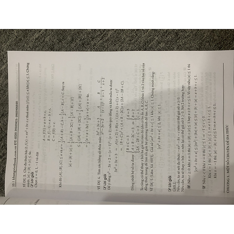 Chuyên đề bồi dưỡng học sinh giỏi Đa Thức - Ảnh 5