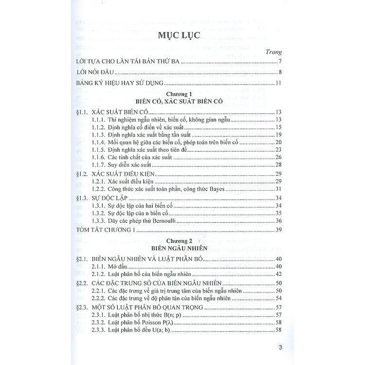 Xác Suất Thống Kê (Tái bản lần thứ năm - năm 2024) - Ảnh 2