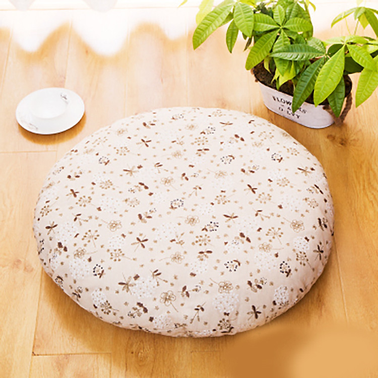 Đệm ngồi tròn dày 15cm Hoạ tiết xinh xắn
