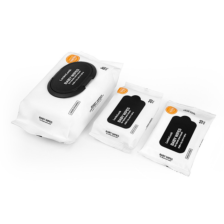 Khăn giấy ướt Lock&Lock 80 miếng Uy tín Tiết kiệm - Hình ảnh 2