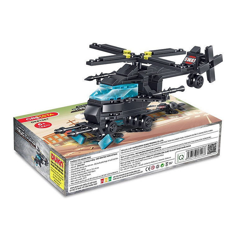 Ghép Hình Trực Thăng Vũ Trang 144 Chi Tiết Chính hãng Tiết kiệm - Hình ảnh 2