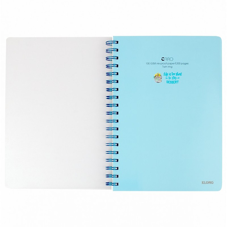 Sổ Lò Xo Kép Caro B5 (200 trang)