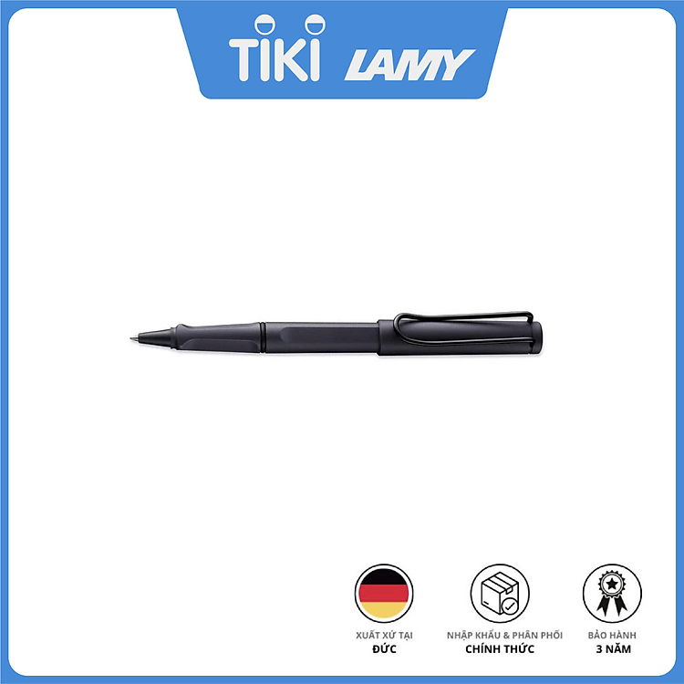 Bút bi nước Lamy Safari màu Steel Black 3E2 - Ảnh 5
