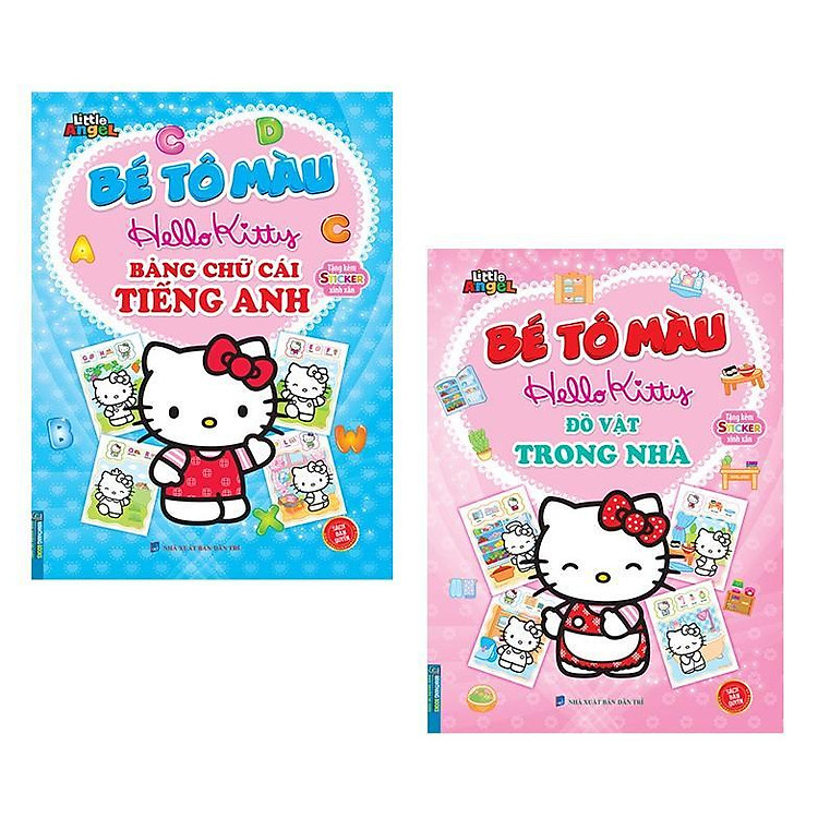 Bé Tô Màu Hello Kitty – Đồ Vật Trong Nhà