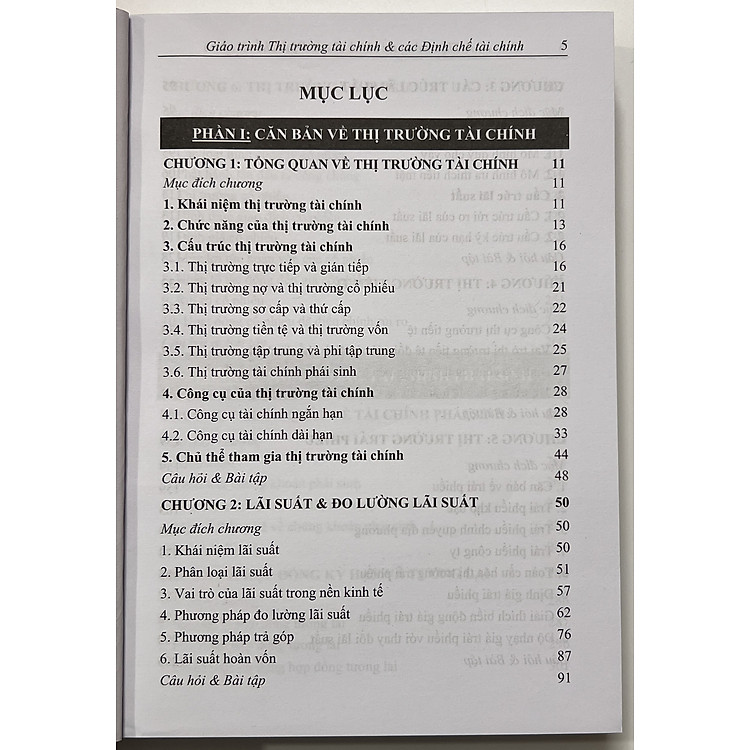 Giáo Trình Thị Trường Tài Chính & Các Định Chế Tài Chính - Ảnh 4