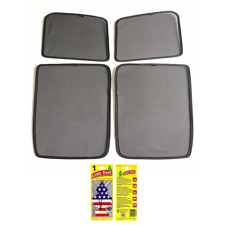 Bộ rèm che nắng ô tô nam châm theo xe FORD RANGER - Hàng Chính Hãng - Quà tặng cây thông thơm treo xe