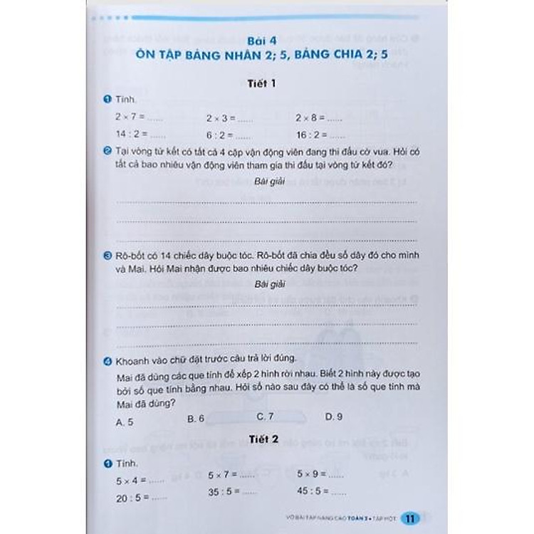 Vở Bài Tập Nâng Cao Toán Lớp 3 Tập 1 (Kết Nối Tri Thức Với Cuộc Sống) - Ảnh 3