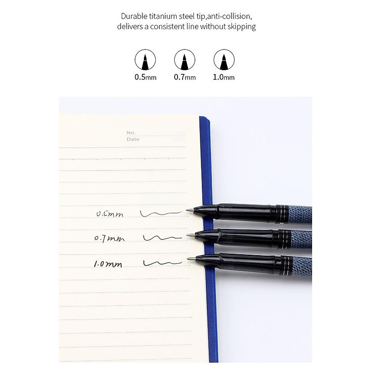 Bút Mực Gel Da Rắn Mịn BAOKE PC2528 (0.5mm) - Ảnh 6