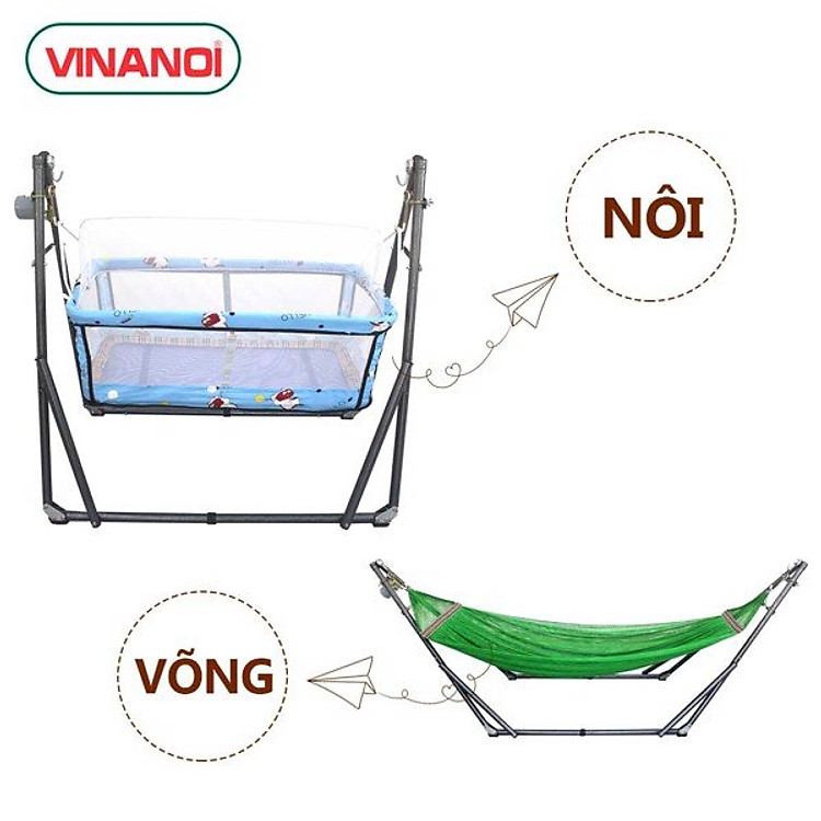 Tìm mua tại Avakids:Võng Đa Năng Tự Động VINANOI NV80X, tràn ngập Khuyến mãi, Ưu đãi