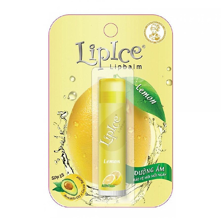 Son dưỡng không màu LipIce hương Chanh 4.3g
