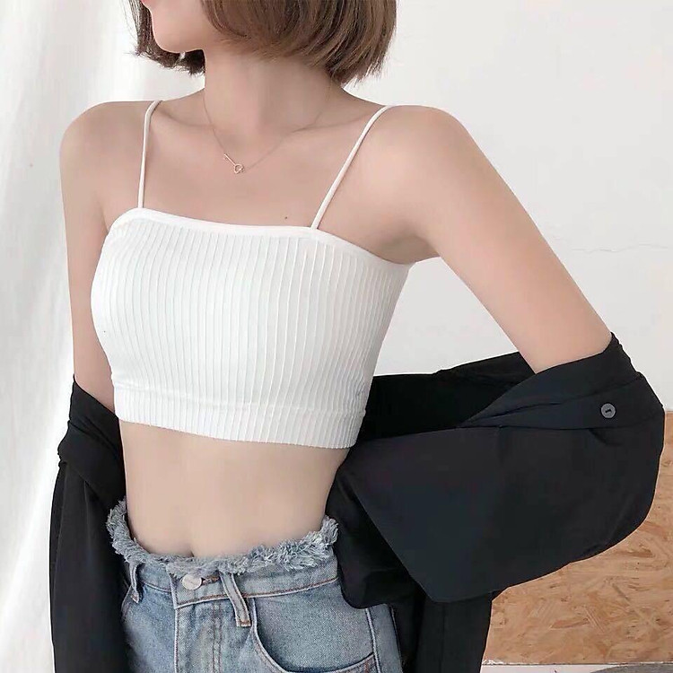 Áo Bra Ống Tăm 2 Dây