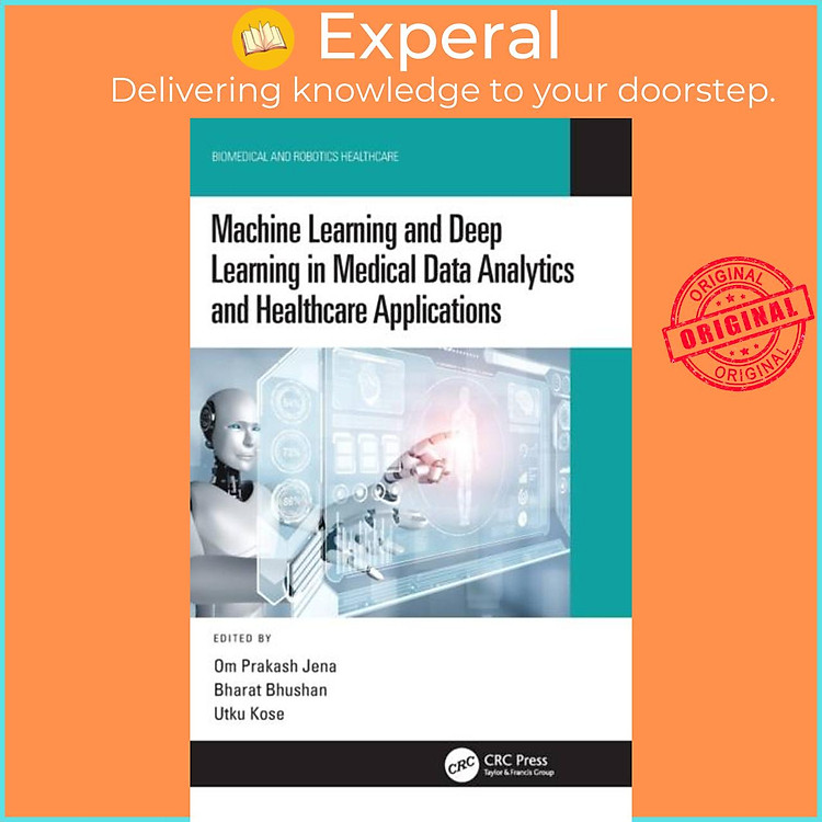 Sách - Machine Learning and Deep Learning in Medical Data Analytics and Healt by Om Prakash Jena (UK edition, hardcover)