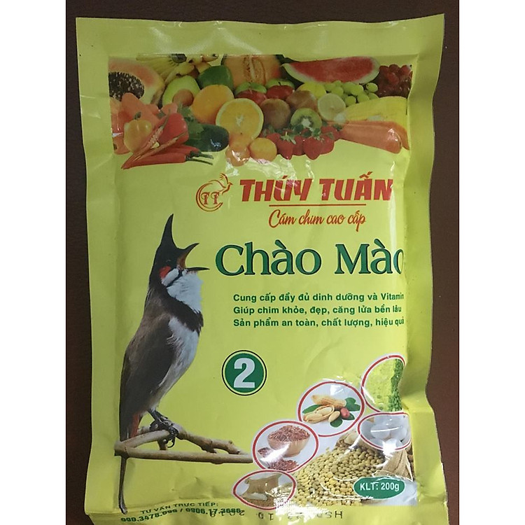 Combo 3 gói cám chim chào mào thúy tuấn số 2