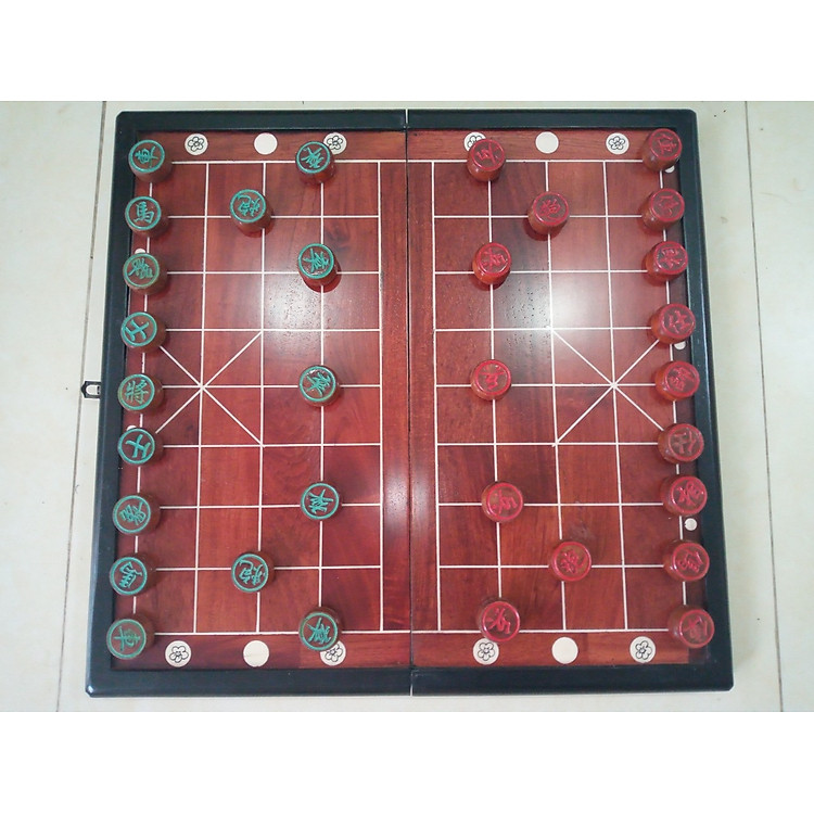 Bộ Cờ Tướng Gỗ Nhãn 3.5cm Chính hãng Giá tốt