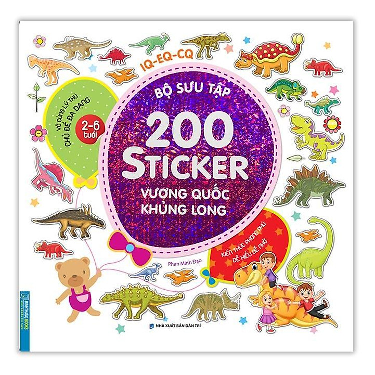 Mua tại Newshop: Bộ Sưu Tập 200 Sticker - Vương Quốc Khủng Long