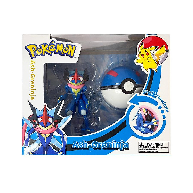 Tìm mua tại Avakids: Bóng Biến Hình Ếch Ninja Greninja - Ngập tràn khuyến mãi