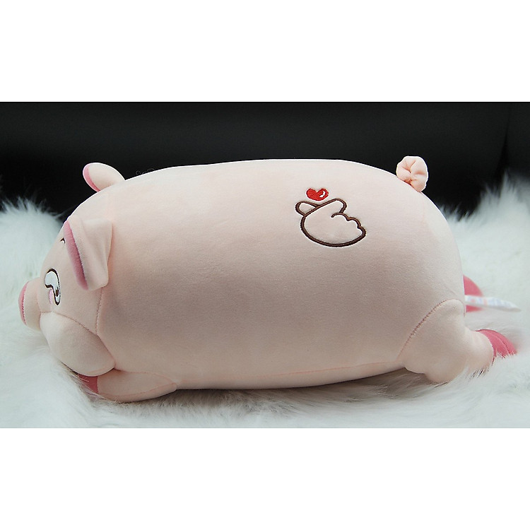 Gấu bông heo hồng liếc mắt dễ thương Chính hãng Giá tốt - Hình ảnh 4