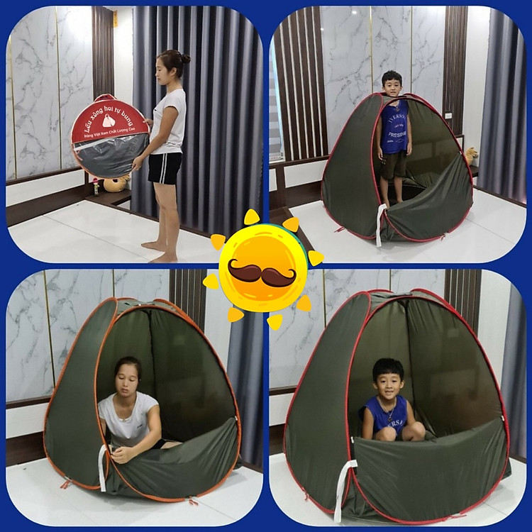 Lều xông hơi tự bung cao cấp Tiết kiệm - Hình ảnh 5