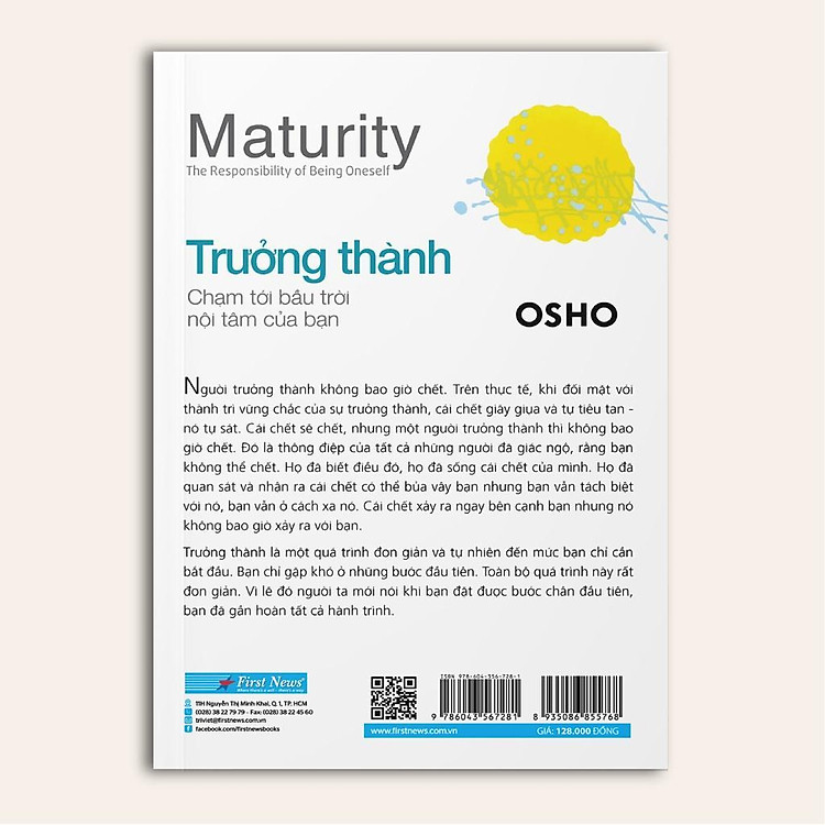 OSHO Trưởng Thành Chạm Tới Bầu Trời Nội Tâm Của Bạn - Ảnh 3