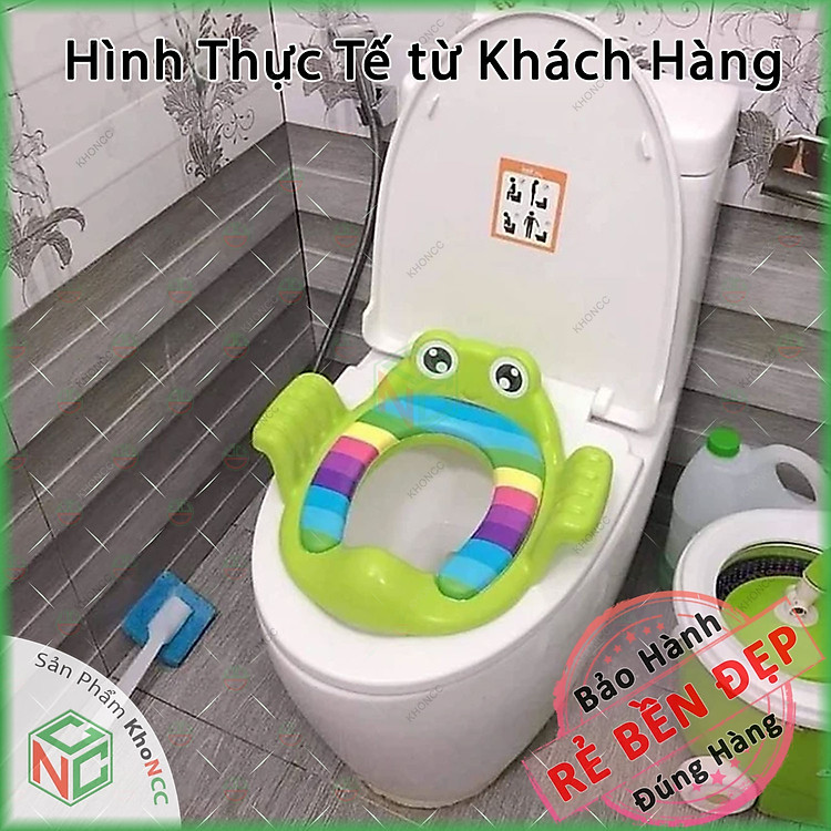 Bệ Lót Tấm Ngồi Thu Nhỏ Cho Bé Chính hãng Giá rẻ - Hình ảnh 3