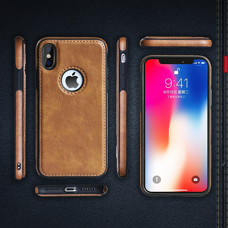 Ốp lưng da cao cấp dành cho iPhone X và iPhone XS
