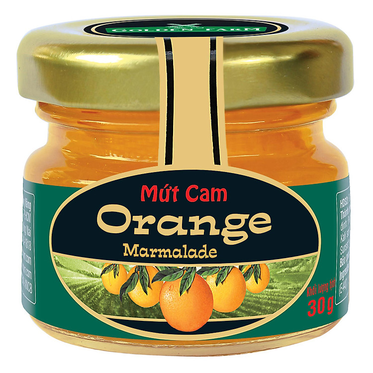 Mứt Cam Jam Golden Farm (30g)