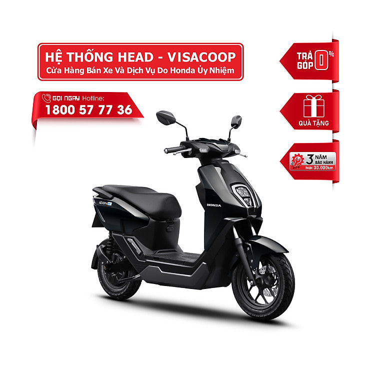 Xe máy điện Honda ICON e: (Chưa gồm pin)