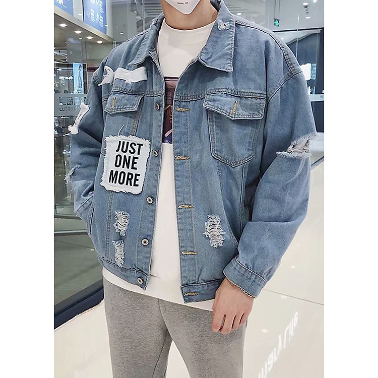 Áo khoác kaki jean From Rộng UNISEX CVJ15