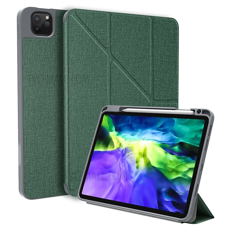 Bao Da dành cho iPad Pro 12.9 2021 M1 MUTURAL Y-Type With Pencil Holder - Hàng Nhập Khẩu